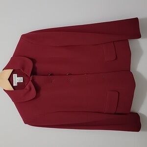 Ann Taylor Jacket Lined Sz 4P Pit To Pit 19" L 23"